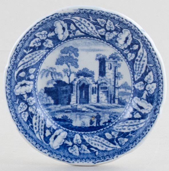 Toy Plate De Gaunt Castle c1825